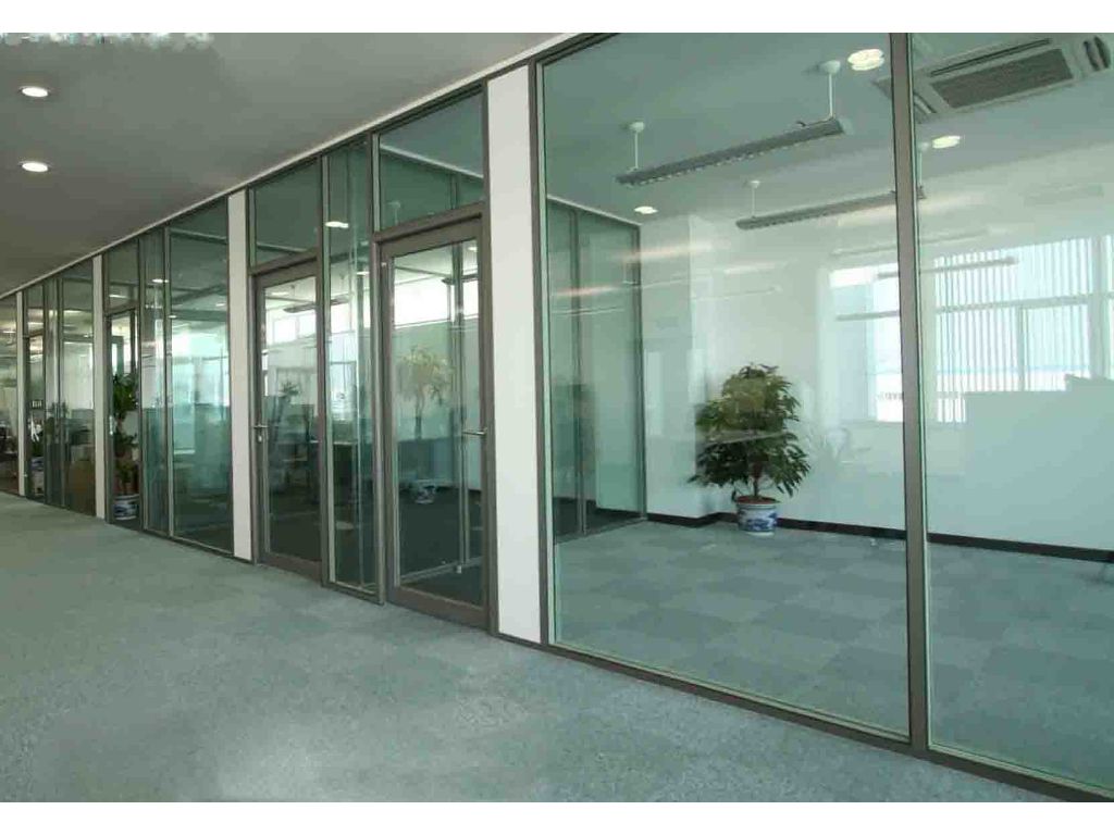 和平区安装钢化玻璃门，天津定制无框玻璃门