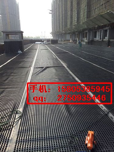 生产2公分1.6公分忻州蓄排水板”车库绿化排水板
