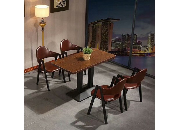 高质量低价格餐厅桌椅定制厂家