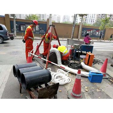 阳谷县清理下水道淤泥市政管网清淤修复管道项目