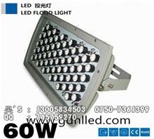 供应LED投光灯/60W暖白色投光灯
