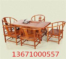 红木圈椅茶桌