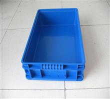 上海塑料物流箱 蓝色周转箱