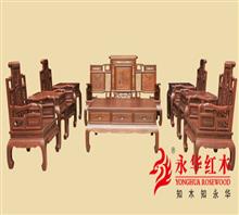 红木家具||中式经典客厅沙发
