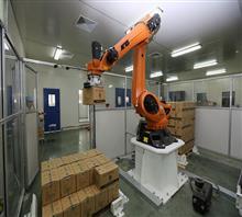 麻袋自动码垛搬运机器人生产厂家