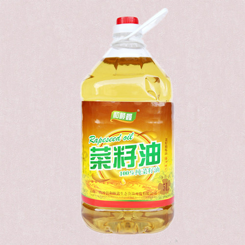 云南腾冲和顺鑫食用油菜籽油5L