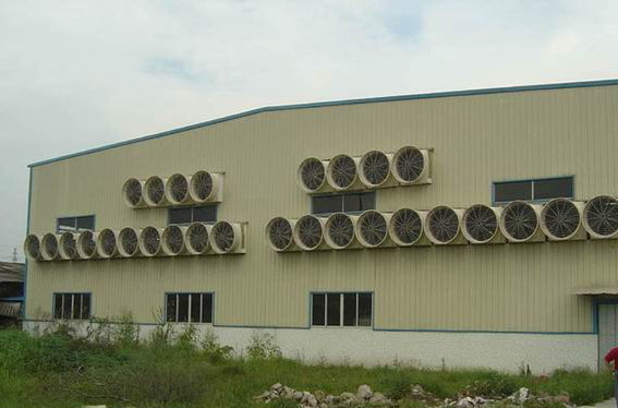 扬州针织厂,丝织厂,袜厂降温设备,降温保湿设备,通风降温设备