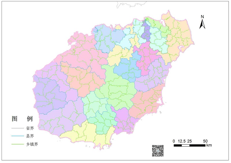 2014年海南省乡镇行政区划