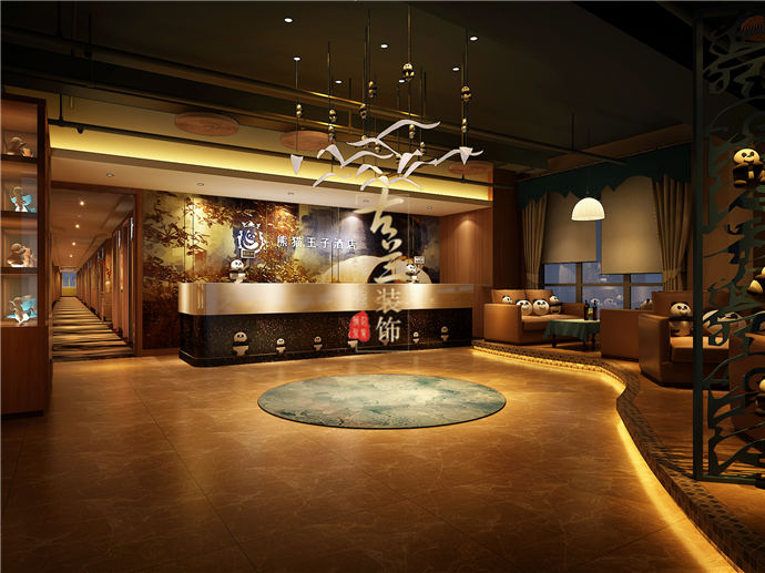 米瑞熊猫酒店-绵阳酒店设计