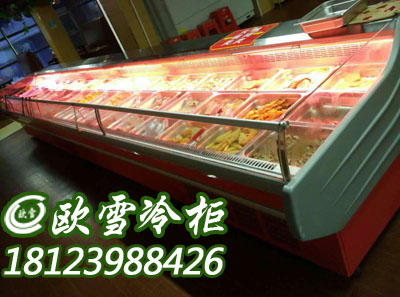 江苏苏州超市鲜肉保鲜柜哪里有卖 欧雪冷柜