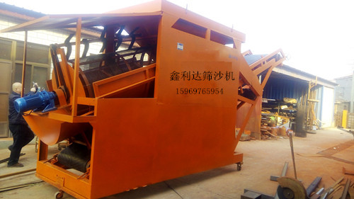 供应赣州石块分级设备沙子筛分机滚筒筛沙机