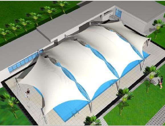 湖南白色帆布造型,帐篷膜,遮阳挡雨棚
