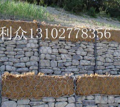 河床防护固土铅丝石笼网箱 水渠修建改建高锌铅丝石笼挡墙