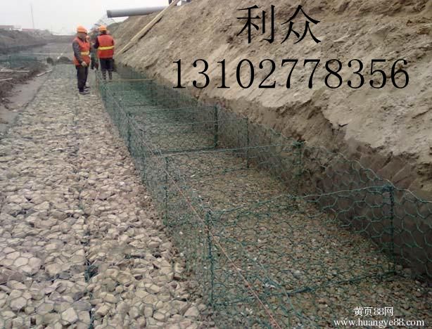 江河生态护理高锌石笼网箱 生态河道护砌石笼网箱