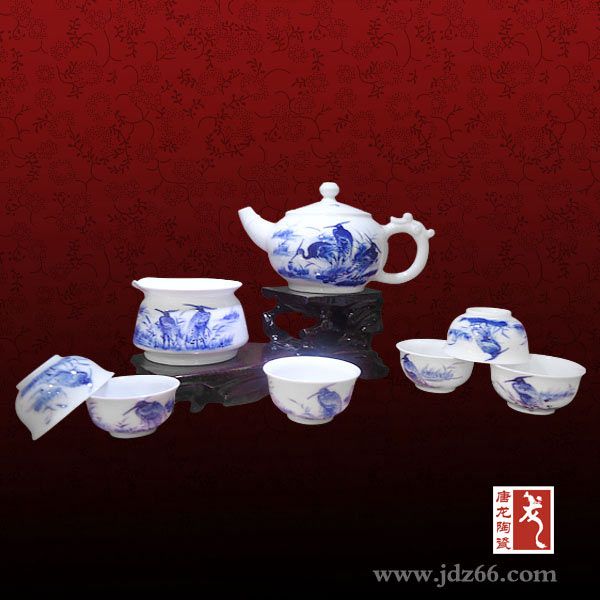 景德镇陶瓷茶具 年终礼品茶具
