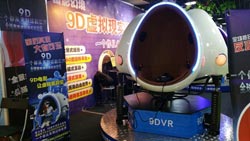 奇影幻境9DVR 360°的旋转平台