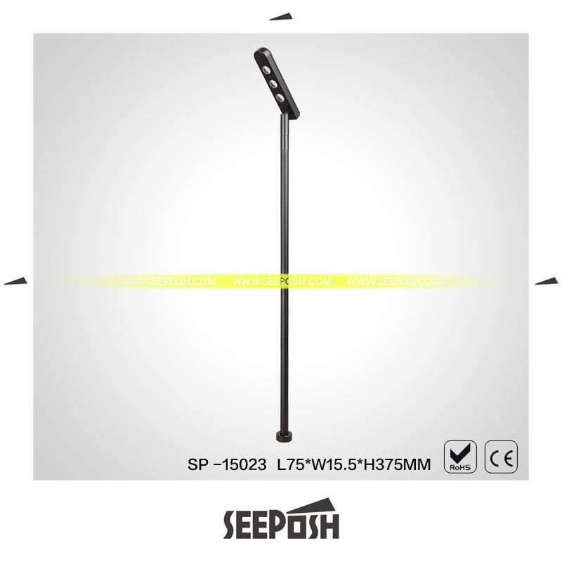 【SEEPOSH】品牌专属艺术品展览橱柜LED立杆射灯