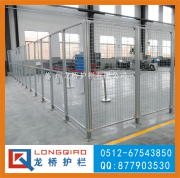 北京车间工业铝型材护栏网 龙桥专业订制工业隔离网