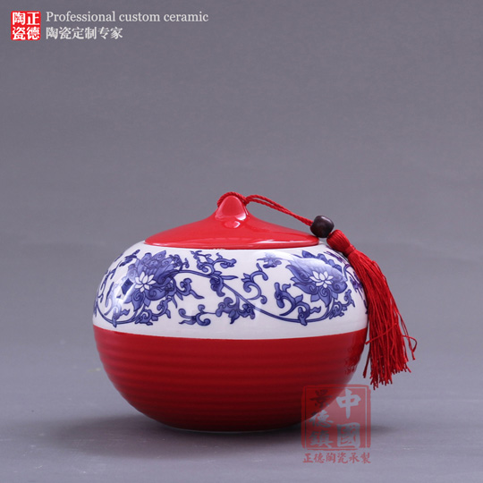 景德镇陶瓷食品罐生产