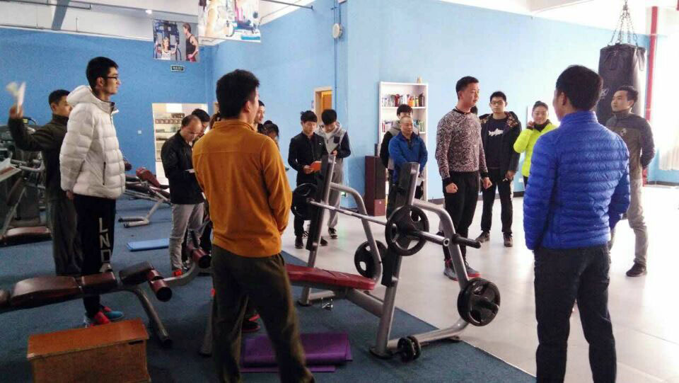 江苏无锡国家健身教练职业资格培训11月班结束