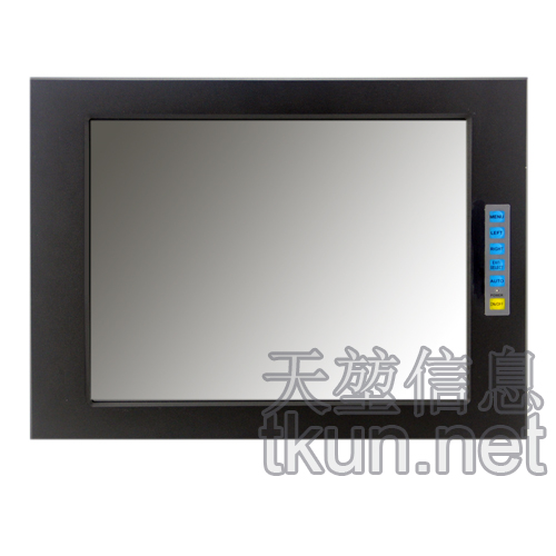 嵌入式10.4寸铝合金工业触摸显示器