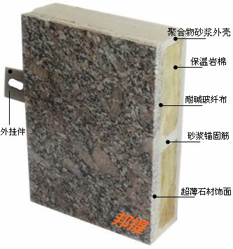 “邦提”牌超薄石材保温装饰一体板产品安装标准