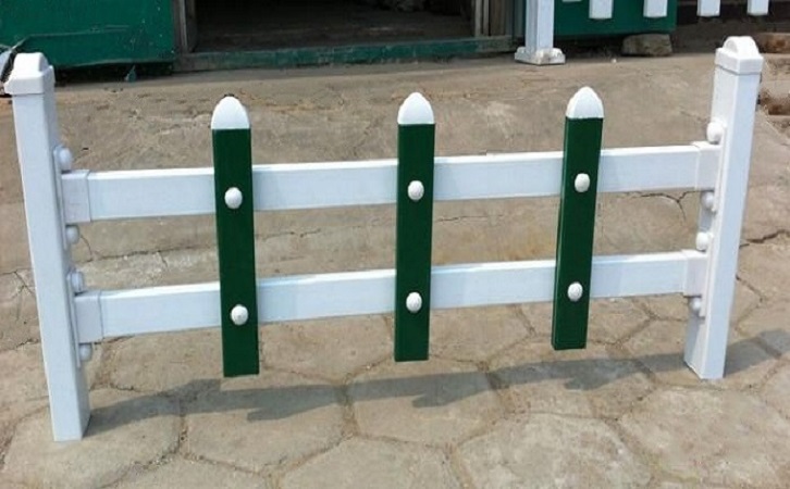 PVC塑钢绿化护栏|花园草坪栅栏