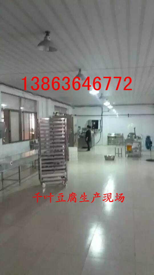 诸城千叶豆腐机全套设备厂家138-6364-6772