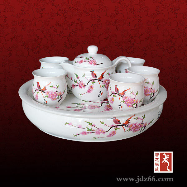 陶瓷茶具定做价格,手绘青花瓷茶具批发价格