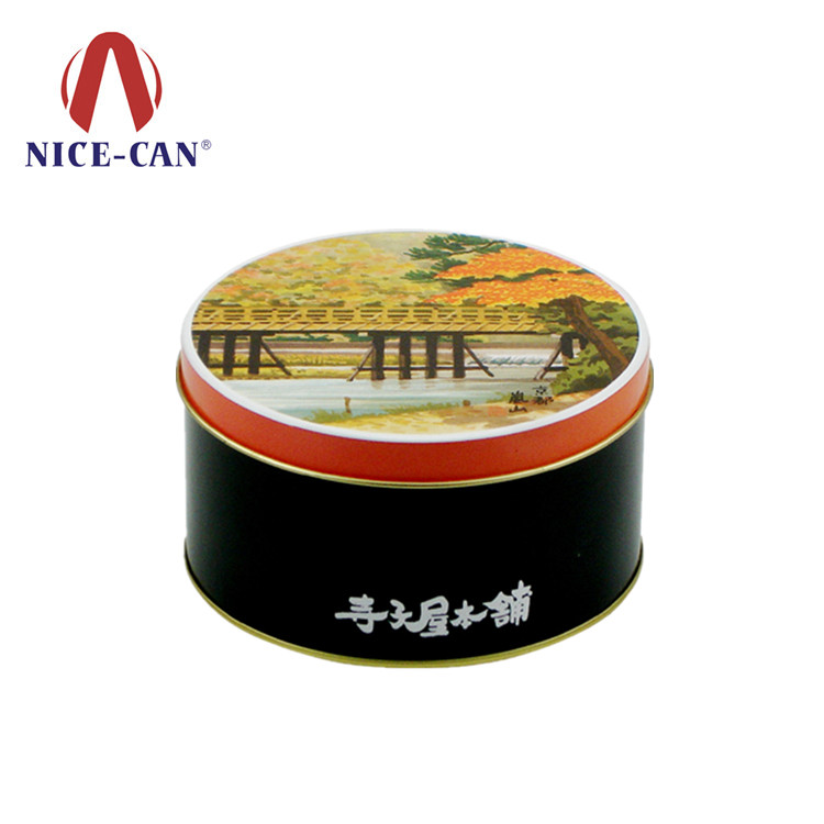 圆形软木马口铁杯垫隔热垫可找博新广州制罐厂家定做