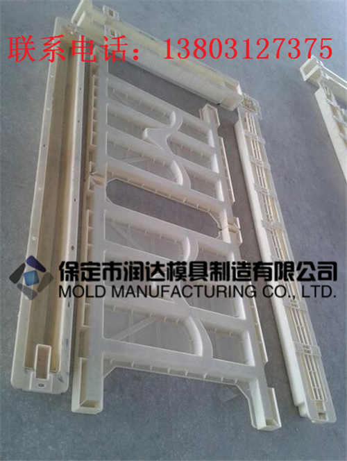 防护钢丝网立柱塑料模具