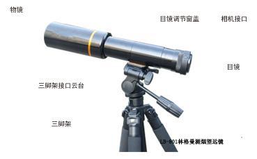 华东地区现货供应LB-801林格曼数码测烟望远镜