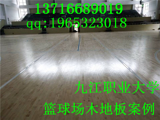 鹰潭体育馆运动实木地板单龙骨篮球木地板结构价格
