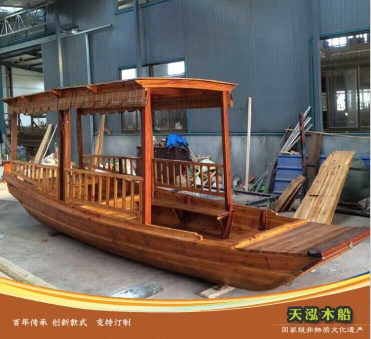 崔氏船厂直销小木船渔船可定制木船