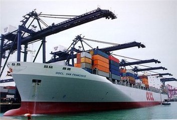 广州至上海的海运专线运输航线