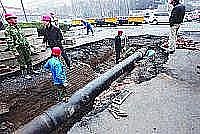 上海青浦区白鹤镇市政排水管道疏通清淤工程