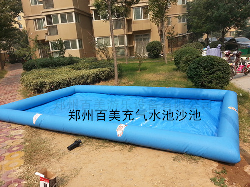 湖北武汉100平大型充气水池价格