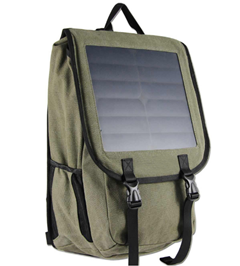 供应太阳能背包可给手机充电边充边玩户外登山包休闲包价格优惠厂家直销