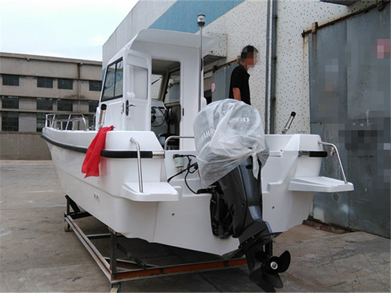 专业玻璃钢渔船私人订制10米豪华钓鱼船