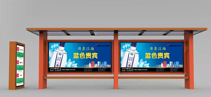 河南郑州公交站工程方案 公交候车亭工程安装 候车亭设计说明