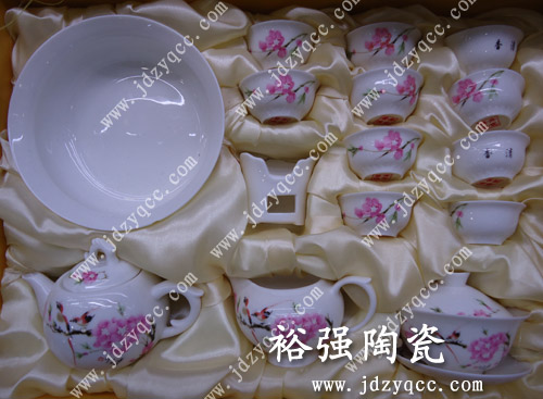 陶瓷茶具厂家,陶瓷茶具礼盒,婚庆茶具