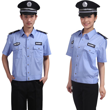 广州保安工服供应生产厂,番禺区保安服定做,批发保安衬衣套装