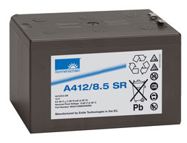 12V蓄电池报价阳光胶体A412/8.5SR蓄电池