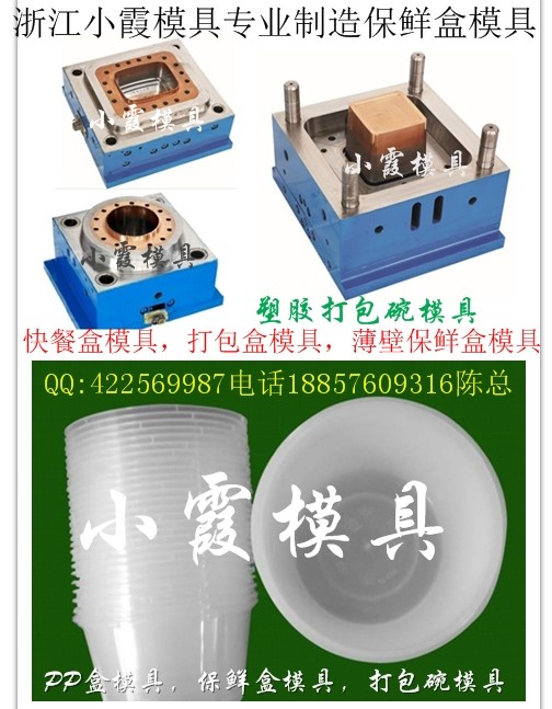 浙江专做注射模具厂 一次性打包碗塑料模具厂