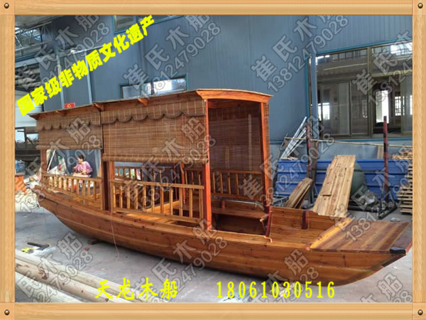 天龙木船 纯手工制造
