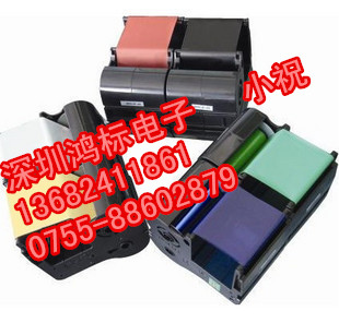 日本佳能色带标签专用打印机C-330P固定资产标牌机