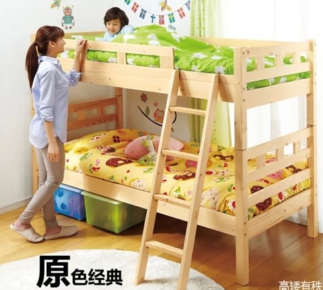 广安实木公寓床优质耐用实木学生床厂家直销