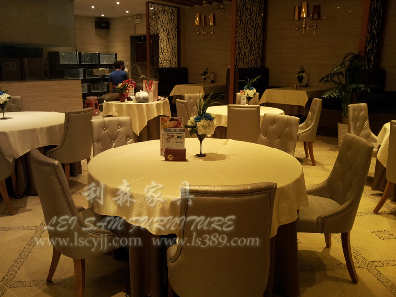 高档板式卡座大理石餐桌组合西餐厅 茶餐厅高档餐桌椅组合
