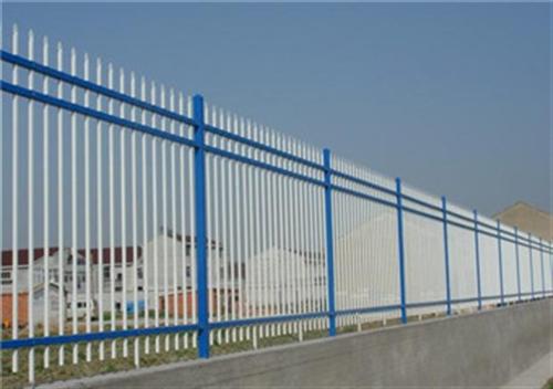 厂家订做便宜代替砖墙厂区围墙栏杆 三横杆厂区安全防盗护栏