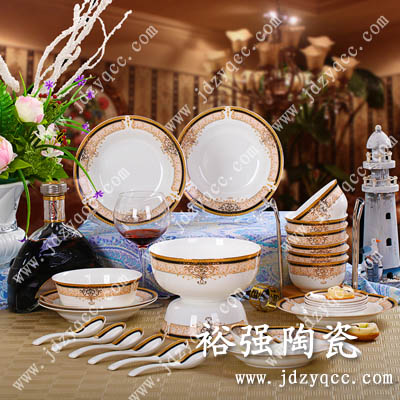 景德镇陶瓷餐具厂家,居家礼品餐具